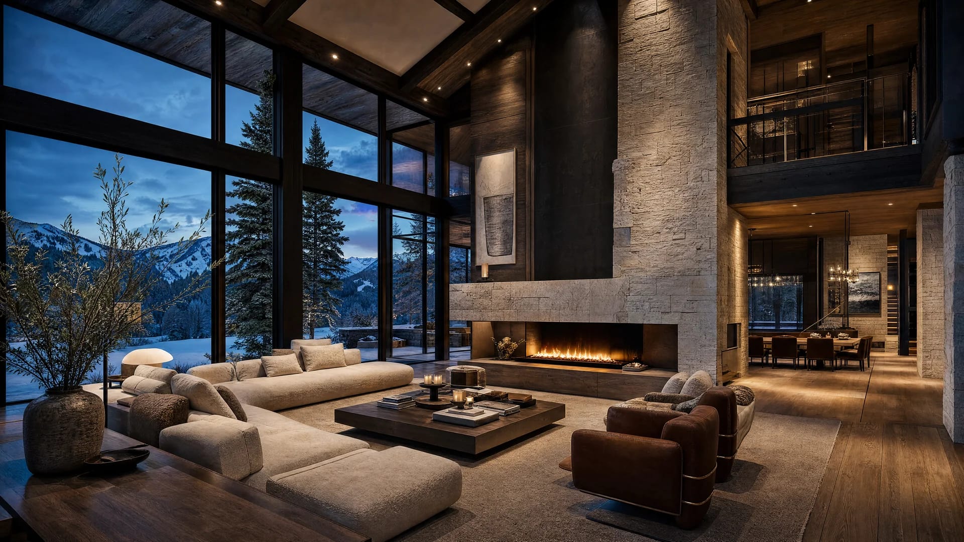Fictional AlpenGlow property landing page